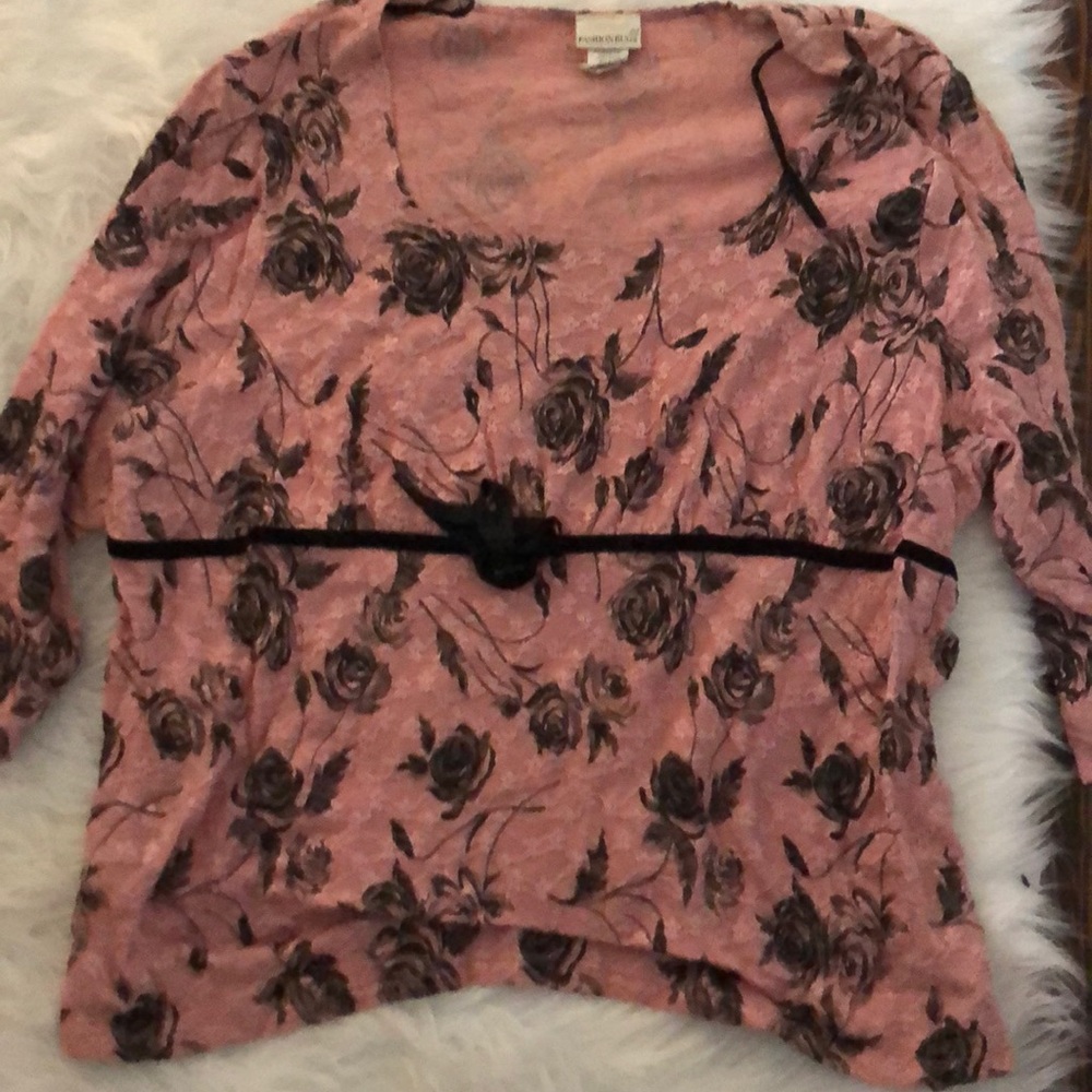 Fashion Bug - Floral shirt